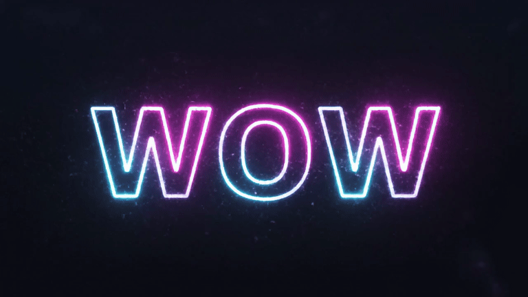 Animated “WOW” Comment
